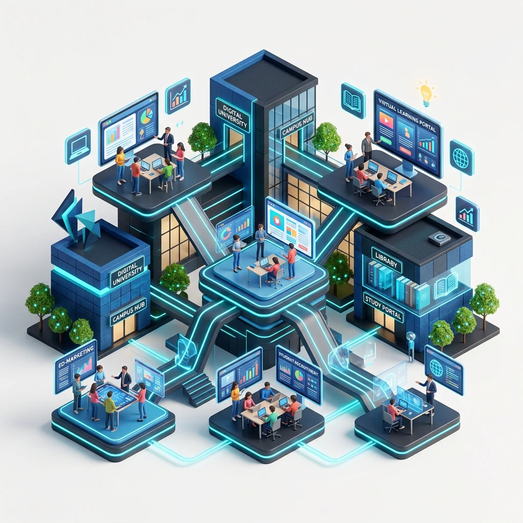 Digital marketing solutions to empower schools, universities, and ed-tech platforms in Dubai by ONzeeonWeb