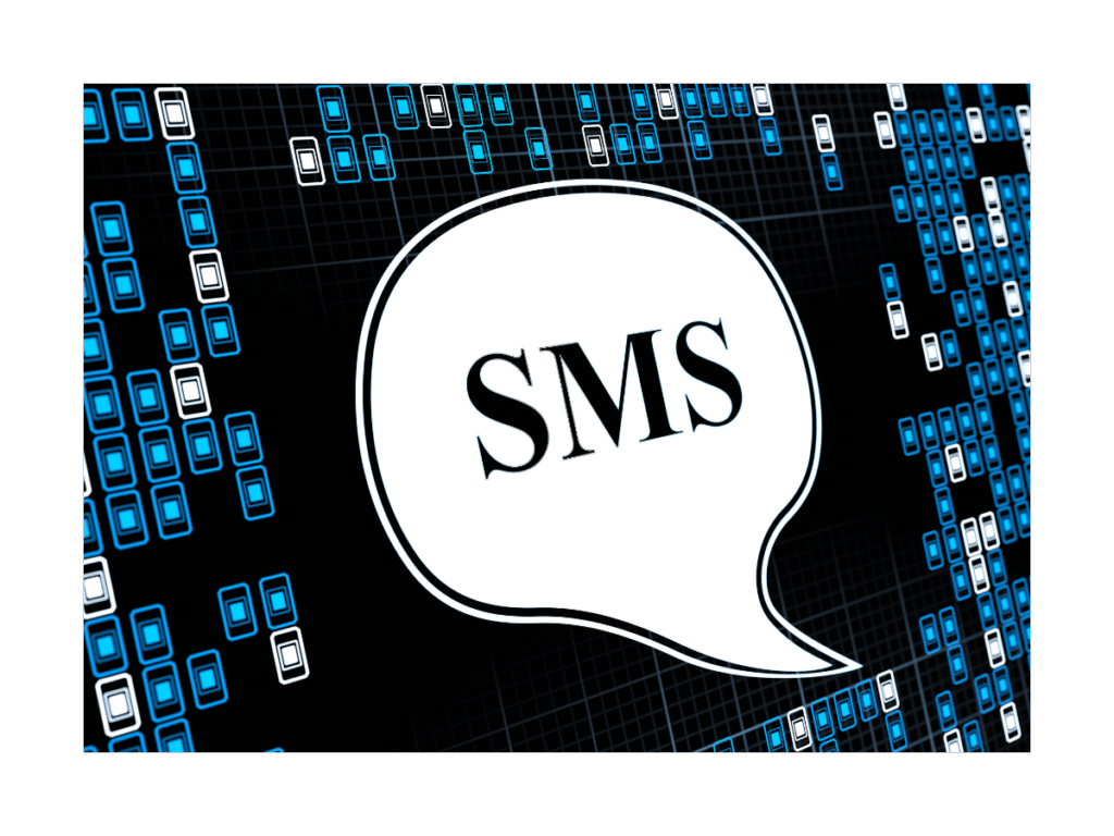 A Dubai resident receiving a targeted SMS marketing offer on their mobile phone