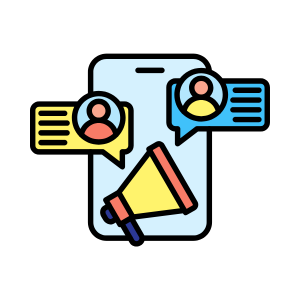 Promotional SMS campaign with a special offer sent to a mobile user in Dubai